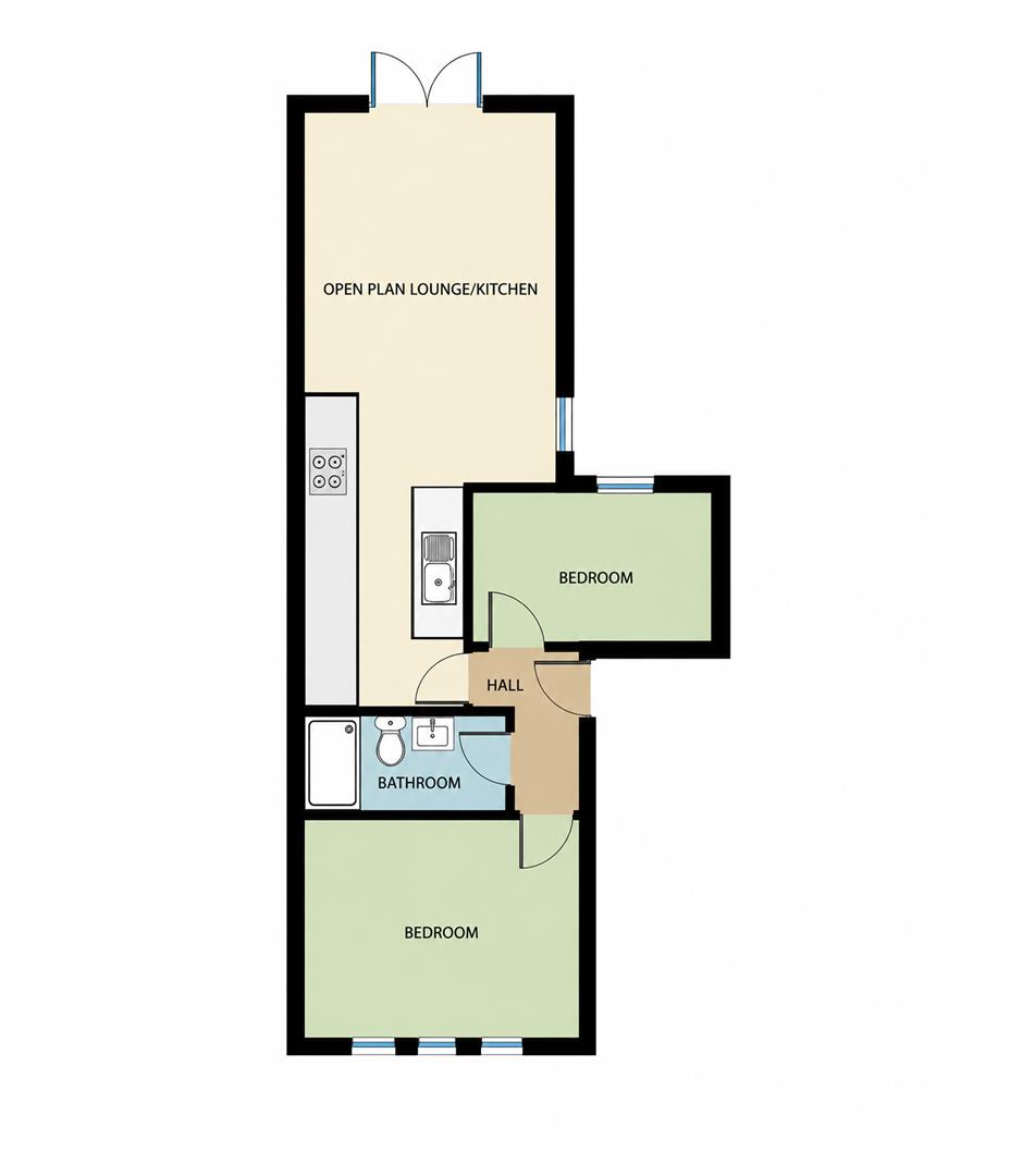 Floorplan for Albany Road, Roath, Cardiff